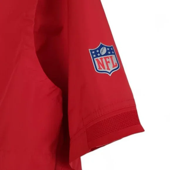 NFL On Field Tampa Bay Buccaneers Windbreaker Men's Zip Size Pullover Fan Wear L - Picture 6 of 8